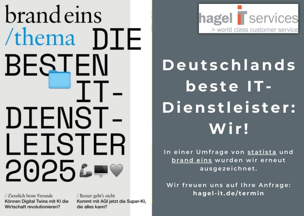 Auszeichnung Deutschlands bester IT-Dienstleister 2025