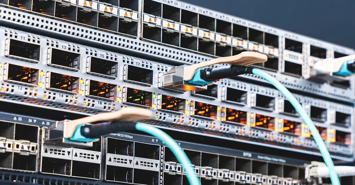 Server-Cluster mit doppelter Verkabelung — redundante Netzwerkanbindung als Teil eines hochverfügbaren Setups