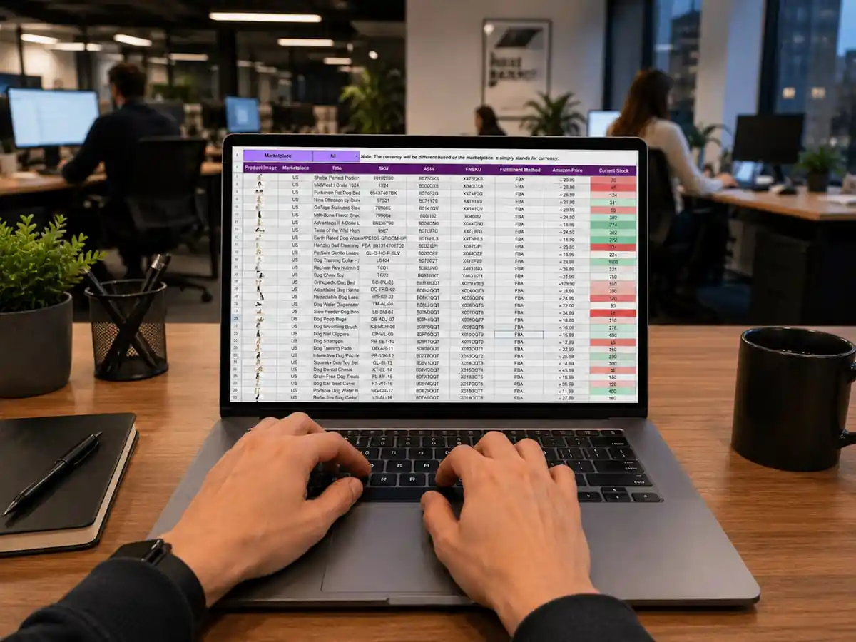 Auswertung am Laptop: Zahlen aus mehreren Systemen nebeneinander