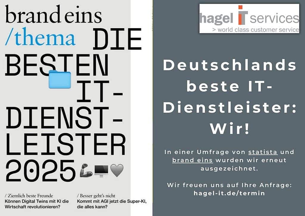 Auszeichnung Deutschlands bester IT-Dienstleister 2025
