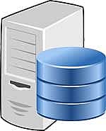 Bild eines Servers mit Storage