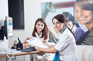 Mitarbeiterinnen in der IT-Branche