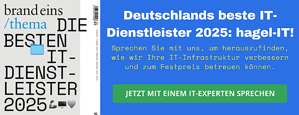 Deutschlands beste IT- Dienstleister 2025: hagel-IT aus Hamburg